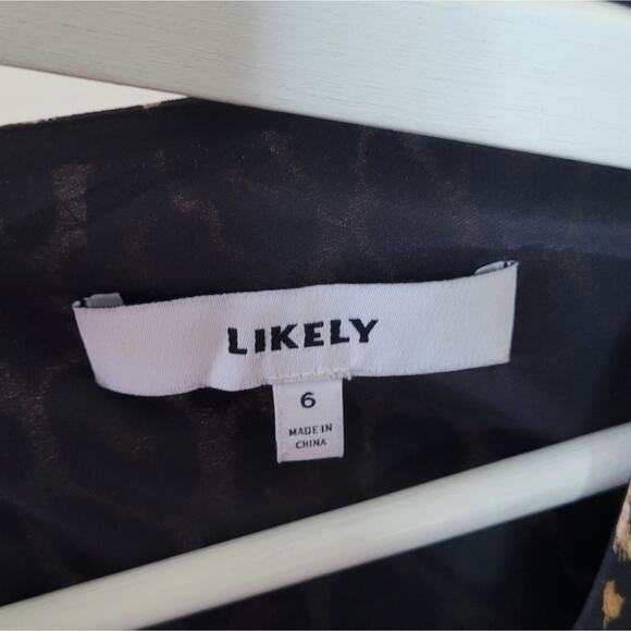 Likely Cheetah Leopard Print Shift Dress - Picture 6 of 6